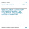 CSN EN 2591-403 - Aerospace series - Elements of electrical and optical connection - Test methods - Part 403: Sinusoidal and random vibration