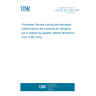 UNE EN ISO 3188:1995 STARCHES AND DERIVED PRODUCTS. DETERMINATION OF NITROGEN CONTENT BY THE KJELDAHL METHOD. TITRIMETRIC METHOD. (ISO 3188:1978).