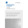 IEC 60660:1999 - Insulators - Tests on indoor post insulators of organic material for systems with nominal voltages greater than 1 000 V up to but not including 300 kV