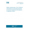 UNE EN 13480-6:2024 Metallic industrial piping - Part 6: Additional requirements for buried piping (Endorsed by Asociación Española de Normalización in September of 2024.)