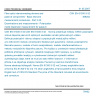 CSN EN 61300-3-32 - Fibre optic interconnecting devices and passive components - Basic test and measurement procedures - Part 3-32: Examinations and measurements - Polarization mode dispersion measurement for passive optical components