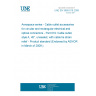 UNE EN 3660-019:2009 Aerospace series - Cable outlet accessories for circular and rectangular electrical and optical connectors - Part 019: Cable outlet, style A, 45°, unsealed, with cable tie strain relief - Product standard (Endorsed by AENOR in March of 2009.)