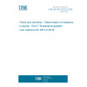 UNE EN ISO 2812-5:2020 Paints and varnishes - Determination of resistance to liquids - Part 5: Temperature-gradient oven method (ISO 2812-5:2018)