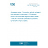 UNE EN 4640-001:2009 Aerospace series - Connectors, optical, rectangular, rack and panel, multicontact, 1,25 diameter ferrule, with removable alignment sleeve holder - Part 001: Technical specification (Endorsed by AENOR in April of 2009.)