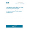 UNE EN 60061-3:1993/A60:2024 Lamp caps and holders together with gauges for the control of interchangeability and safety - Part 3: Gauges (Endorsed by Asociación Española de Normalización in May of 2024.)