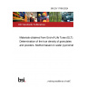 BS EN 17189:2024 Materials obtained from End-of-Life Tyres (ELT). Determination of the true density of granulates and powders. Method based on water pycnometry