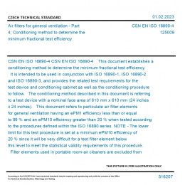 CSN EN ISO 16890-4 - Air Filters For General Ventilation - Part 4 ...