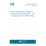 UNE EN ISO 22088-1:2007 Plastics - Determination of resistance to environmental stress cracking (ESC) - Part 1: General guidance (ISO 22088-1:2006)