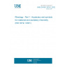 UNE EN ISO 3219-1:2022 Rheology - Part 1: Vocabulary and symbols for rotational and oscillatory rheometry (ISO 3219-1:2021)