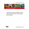 BS ISO/IEC 14496-8:2004 Information technology. Coding of audio-visual objects Carriage of ISO/IEC 14496 Contents over IP networks