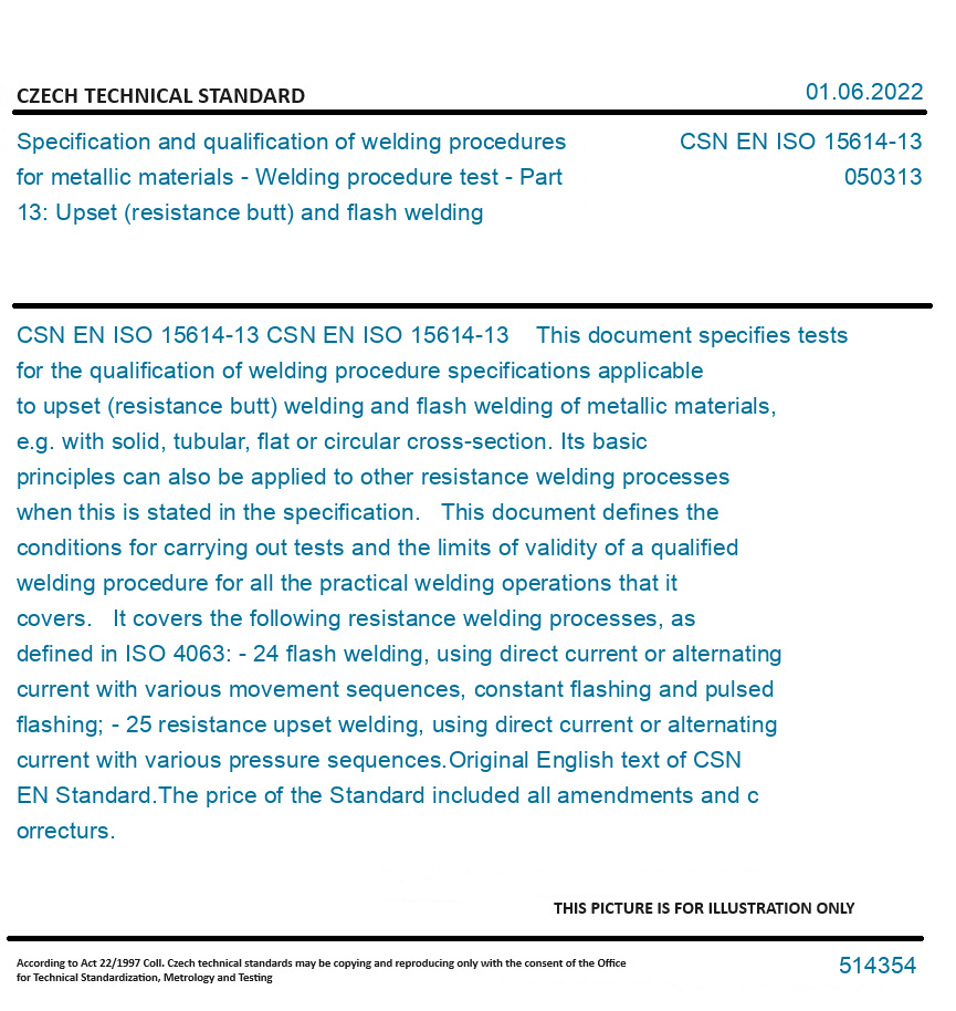 CSN EN ISO 15614-13 - Specification And Qualification Of Welding ...