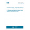 UNE EN 1356:1997 Performance test for prefabricated reinforced components of autoclaved aerated concrete or lightweight aggregate concrete with open structure under transverse load