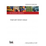 BS EN ISO 10240:2024 Small craft. Owner's manual