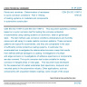 CSN EN ISO 11997-3 - Paints and varnishes - Determination of resistance to cyclic corrosion conditions - Part 3: Testing of coating systems on materials and components in automotive construction