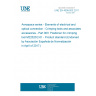 UNE EN 4008-003:2017 Aerospace series - Elements of electrical and optical connection - Crimping tools and associated accessories - Part 003: Positioner for crimping tool M22520/2-01 - Product standard (Endorsed by Asociación Española de Normalización in April of 2017.)