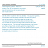 CSN EN 14972-12 - Fixed firefighting systems - Water mist systems - Part 12: Test protocol for commercial deep fat cooking fryers for manually activated open nozzle systems