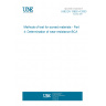 UNE EN 13892-4:2003 Methods of test for screed materials - Part 4: Determination of wear resistance-BCA