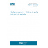 UNE ISO 10009:2024 Quality management — Guidance for quality tools and their application