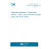 UNE EN ISO 19144-2:2024 Geographic information — Classification systems — Part 2: Land Cover Meta Language (LCML) (ISO 19144-2:2023)