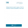 UNE EN 1015-2:1999 Methods of test for mortar for masonry - Part 2: Bulk sampling of mortars and preparation of test mortars