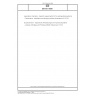 DIN EN 16081 Hyperbaric chambers - Specific requirements for fire extinguishing systems - Performance, installation and testing (includes Amendment A1:2013)