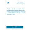 UNE EN 60384-24-1:2006 Fixed capacitors for use in electronic equipment -- Part 24-1: Blank detail specification - Surface mount fixed tantalum electrolytic capacitors with conductive polymer solid electrolyte - Assessment level EZ (IEC 60384-24-1:2006) (Endorsed by AENOR in November of 2006.)