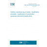 UNE EN ISO/ASTM 52935:2024 Additive manufacturing of metals - Qualification principles - Qualification of coordination personnel (ISO/ASTM 52935:2023)