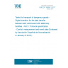 UNE EN 15969-1:2017 Tanks for transport of dangerous goods - Digital interface for the data transfer between tank vehicle and with stationary facilities - Part 1: Protocol specification - Control, measurement and event data (Endorsed by Asociación Española de Normalización in January of 2018.)