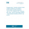 UNE EN 2997-003:2012 Aerospace series - Connectors, electrical, circular, coupled by threaded ring, fire-resistant or non fire-resistant, operating temperatures - 65 °C to 175 °C continuous, 200 °C continuous, 260 °C peak - Part 003: Square flange receptacle - Product standard (Endorsed by AENOR in July of 2012.)