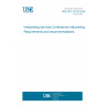 UNE ISO 23155:2024 Interpreting services.Conference interpreting. Requirements and recommendations.