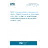 UNE CEN/TR 18042:2024 Safety of amusement rides and amusement devices - Replies to requests for interpretation of EN 13814:2019 and its parts (Endorsed by Asociación Española de Normalización in May of 2024.)