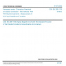 CSN EN 2591-705 - Aerospace series - Elements of electrical and optical connection - Test methods - Part 705: Electrical elements - Measurement of stub input impedance of couplers