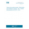 UNE EN ISO 6370-1:2022 Vitreous and porcelain enamels - Determination of the resistance to abrasion - Part 1: Abrasion testing apparatus (ISO 6370-1:1991)