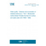 UNE EN ISO 7899-1/AC:2000 Water quality - Detection and enumeration of intestinal enterococci - Part 1: Miniaturized method (Most Probable Number) for surface and waste water (ISO 7899-1:1998)