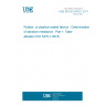 UNE EN ISO 5470-1:2017 Rubber- or plastics-coated fabrics - Determination of abrasion resistance - Part 1: Taber abrader (ISO 5470-1:2016)