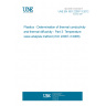 UNE EN ISO 22007-3:2012 Plastics - Determination of thermal conductivity and thermal diffusivity - Part 3: Temperature wave analysis method (ISO 22007-3:2008)