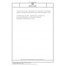 DIN EN 12920 Characterization of waste - Methodology for the determination of the leaching behaviour of waste under specified conditions (includes Amendment A1:2008)