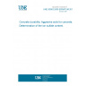 UNE 83963:2008 ERRATUM:2011 Concrete durability. Aggresive soils for concrete. Determination of the ion sulfate content.