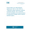 UNE EN 61557-13:2012 Electrical safety in low voltage distribution systems up to 1 000 V a.c. and 1 500 V d.c. - Equipment for testing, measuring or monitoring of protective measures - Part 13: Hand-held and hand-manipulated current clamps and sensors for measurement of leakage currents in electrical distribution systems