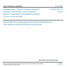 CSN EN 2591-707 - Aerospace series - Elements of electrical and optical connection - Test methods - Part 707: Electrical elements - Measurement of characteristic impedance of a bus or a stub terminator