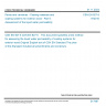 CSN EN 927-5 - Paints and varnishes - Coating materials and coating systems for exterior wood - Part 5: Assessment of the liquid water permeability