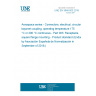 UNE EN 3646-003:2018 Aerospace series - Connectors, electrical, circular, bayonet coupling, operating temperature 175 °C or 200 °C continuous - Part 003: Receptacle, square flange mounting - Product standard (Endorsed by Asociación Española de Normalización in September of 2018.)