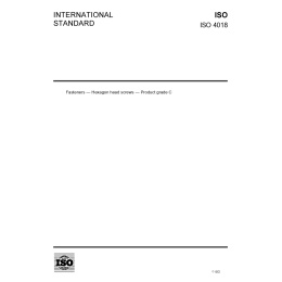 ISO 4018 - European Standards