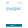 UNE EN ISO 8985:2022 Plastics - Ethylene/vinyl acetate copolymer (EVAC) thermoplastics - Determination of vinyl acetate content (ISO 8985:2022, Corrected version 2022-08)