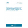 UNE EN ISO 9233-1:2018 Cheese, cheese rind and processed cheese - Determination of natamycin content - Part 1: Molecular absorption spectrometric method for cheese rind (ISO 9233-1:2018)