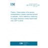 UNE EN ISO 23977-2:2022 Plastics - Determination of the aerobic biodegradation of plastic materials exposed to seawater - Part 2: Method by measuring the oxygen demand in closed respirometer (ISO 23977-2:2020)