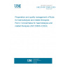 UNE EN ISO 23500-4:2024 Preparation and quality management of fluids for haemodialysis and related therapies - Part 4: Concentrates for haemodialysis and related therapies (ISO 23500-4:2024)