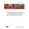 BS EN 6055:2019 Aerospace series. Rod-end with bearing EN 4265 in corrosion resisting steel, external threaded shank. Dimensions and loads. Inch series