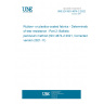 UNE EN ISO 4674-2:2022 Rubber- or plastics-coated fabrics - Determination of tear resistance - Part 2: Ballistic pendulum method (ISO 4674-2:2021, Corrected version 2021-11)