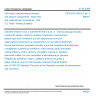 CSN EN 61300-2-2 ed. 2 - Fibre optic interconnecting devices and passive components - Basic test and measurement procedures - Part 2-2: Tests - Mating durability